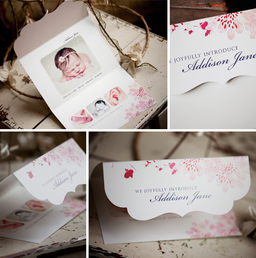 birth announcement templates for professional photographers