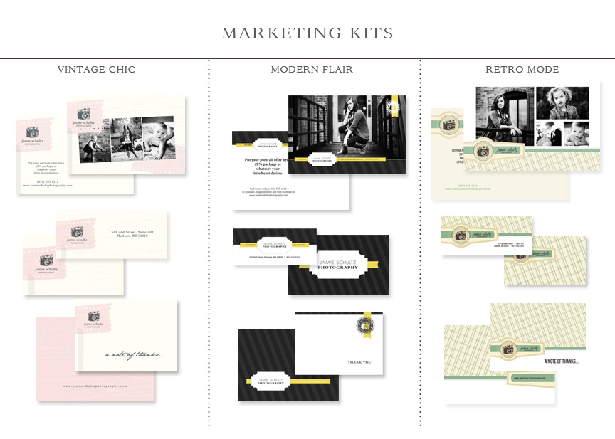 marketing kits for professional photographers