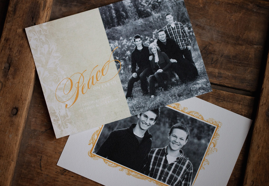 holiday card templates for photographers