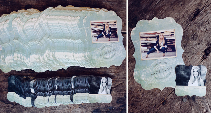 Senior Couture Card Templates by Jamie Schultz Designs