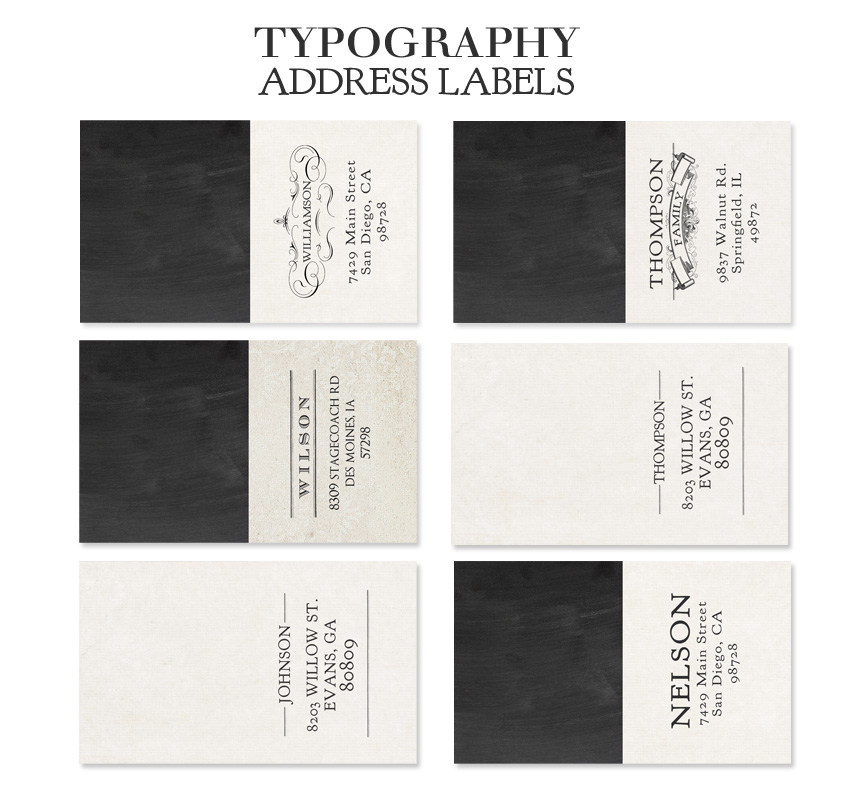 Christmas Card Templates by Jamie Schultz Designs