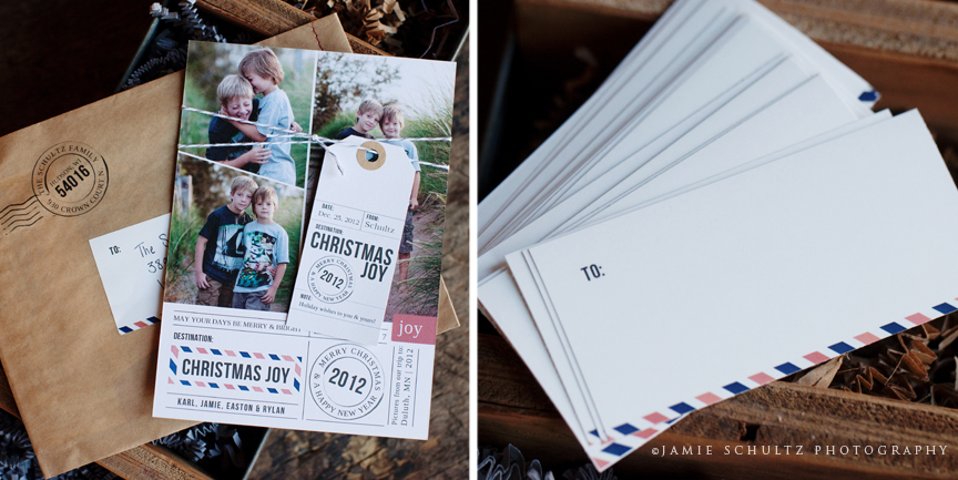 Christmas Card by Jamie Schultz Designs