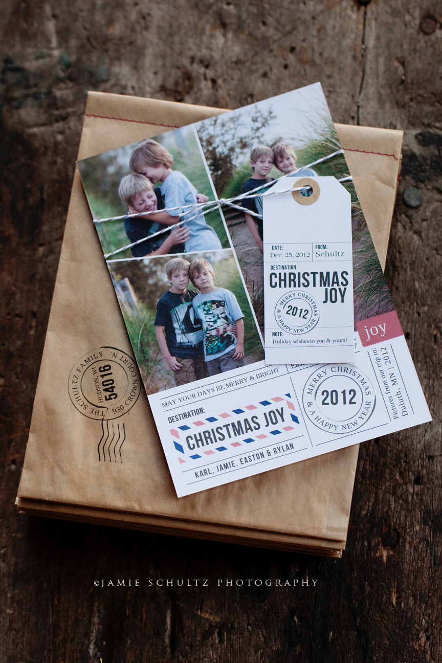 Christmas Card by Jamie Schultz Designs