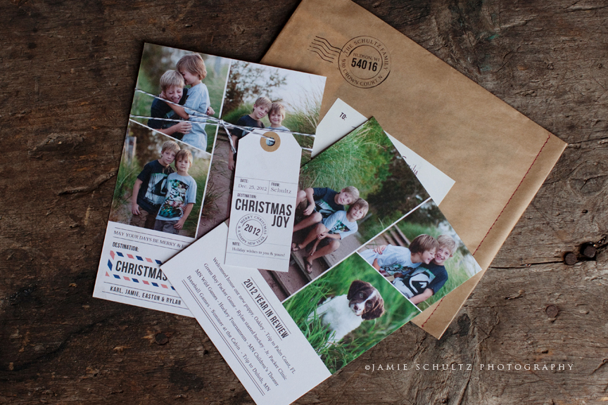 Christmas Card by Jamie Schultz Designs