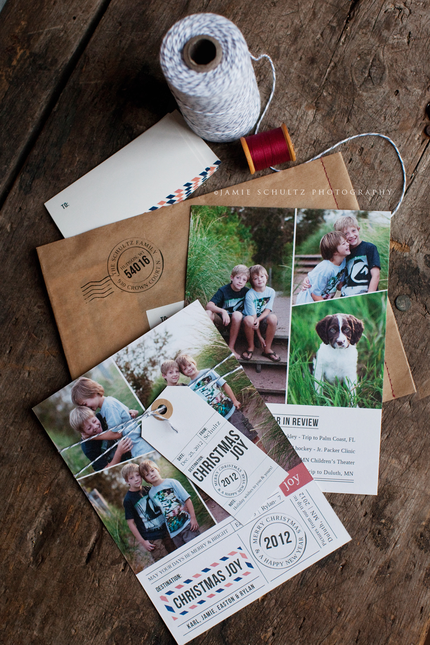 Christmas Card by Jamie Schultz Designs