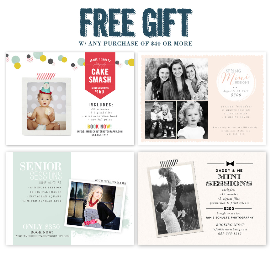 Sidewalk Sale FREE GIFT with purchase from Jamie Schultz Designs